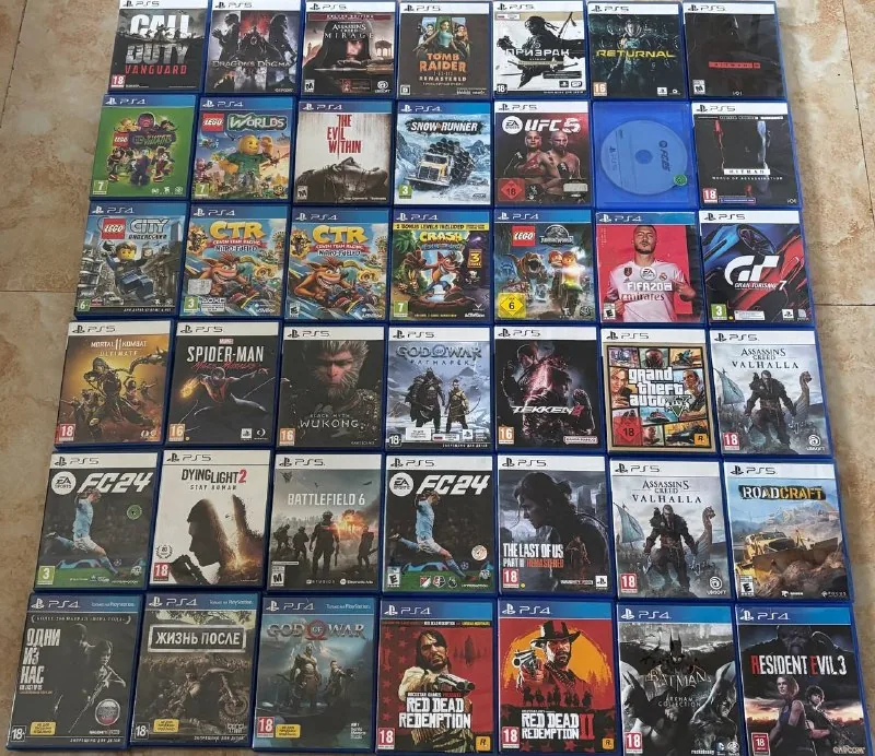 PS5, PS4 игры