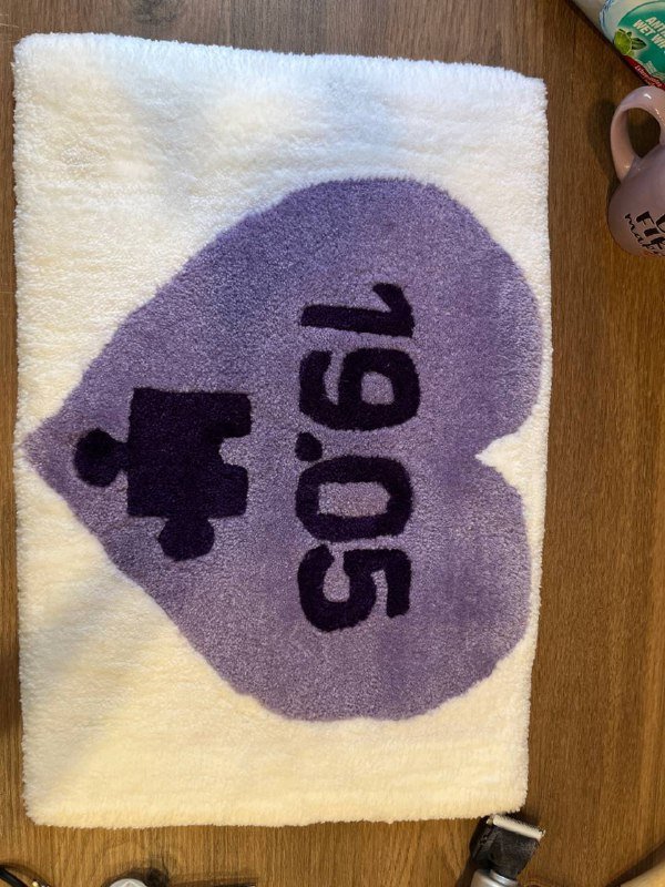 тауфинговые ковры и мягкие игрушки на ёлку ручной работы 3