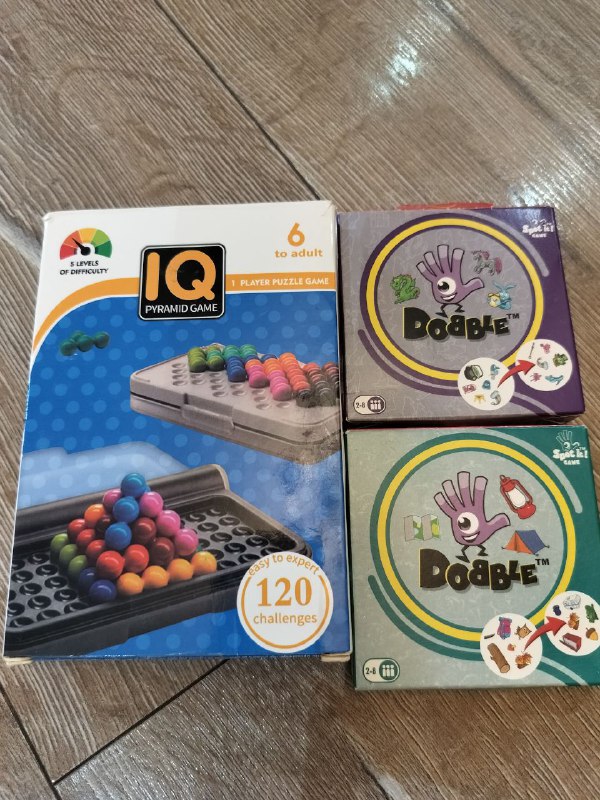 Игры на логику, Dobble, сборки игрушек для девочки и мальчика