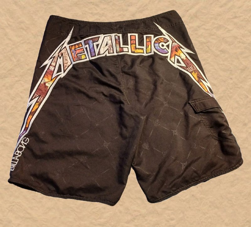 Billabong & Metallica shorts, Size: L 2