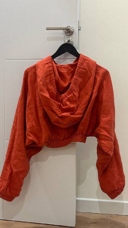 Топ женский XS, Кроп-худи изо льна Surepka, Свитер XS-S 3