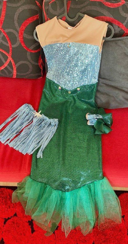 Костюм русалки для детей 7-10 лет 3