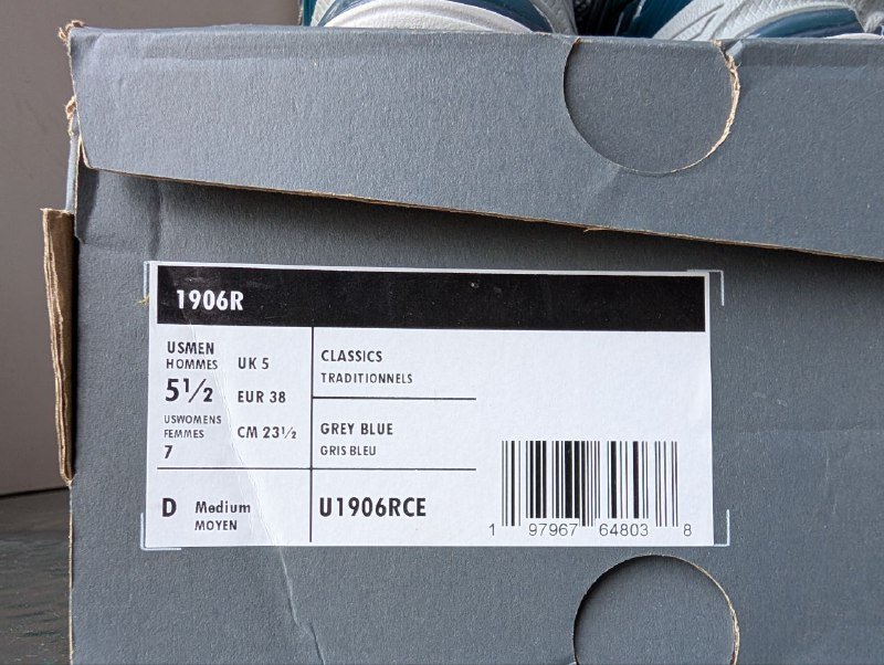 Женские кроссовки New Balance 1906 размер 7 US 38 EU 6