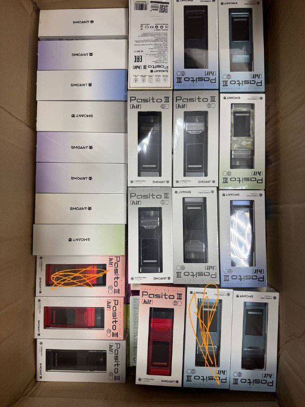 Электронные вейпы Smoant Pasito 3, HERO 5, B60, H45 Krystal