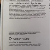 Mac mini M4 16GB RAM 256GB storage 5