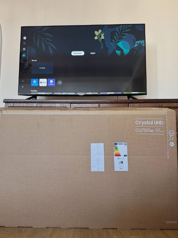 Телевизор Samsung 55 UE55DU7100UXRU Smart 4K 2