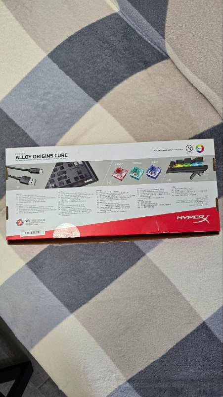 Механическая клавиатура HyperX Alloy Origins Core 4