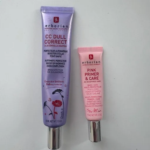 Erborian CC Dull Correct, Pink Primer & Care