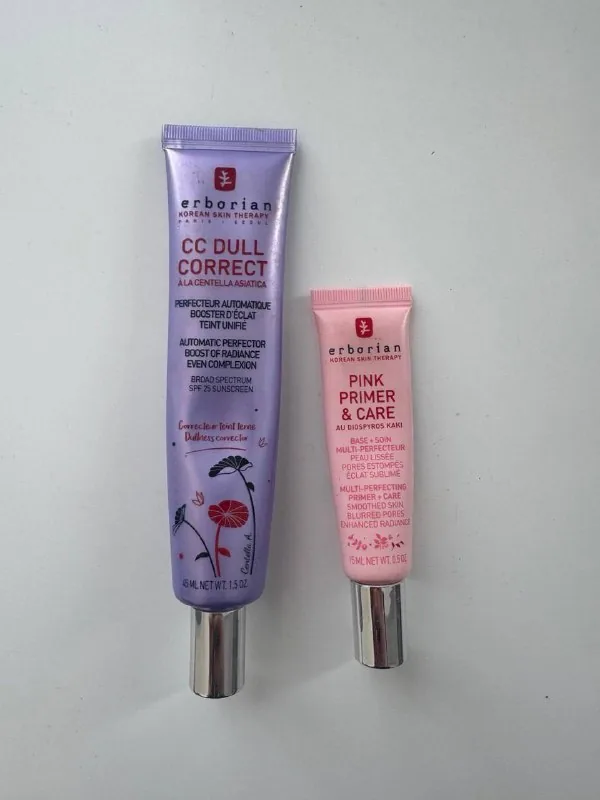 Erborian CC Dull Correct, Pink Primer & Care