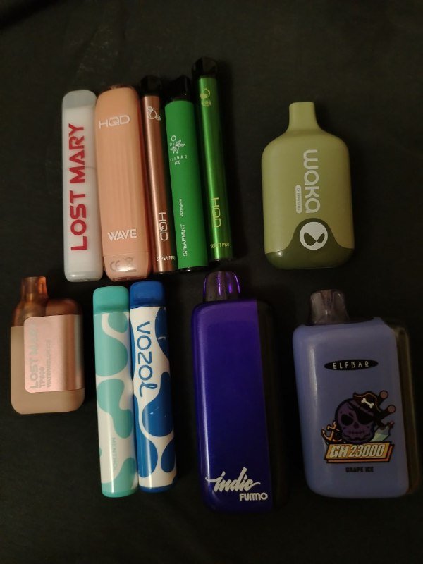Одноразовые электронные сигареты и подики