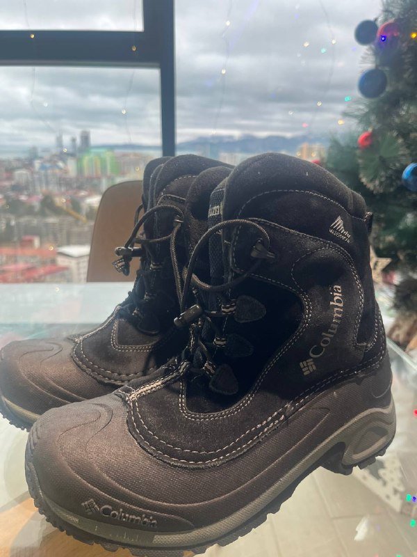 Ботинки Columbia, Туфли кожаные мужские