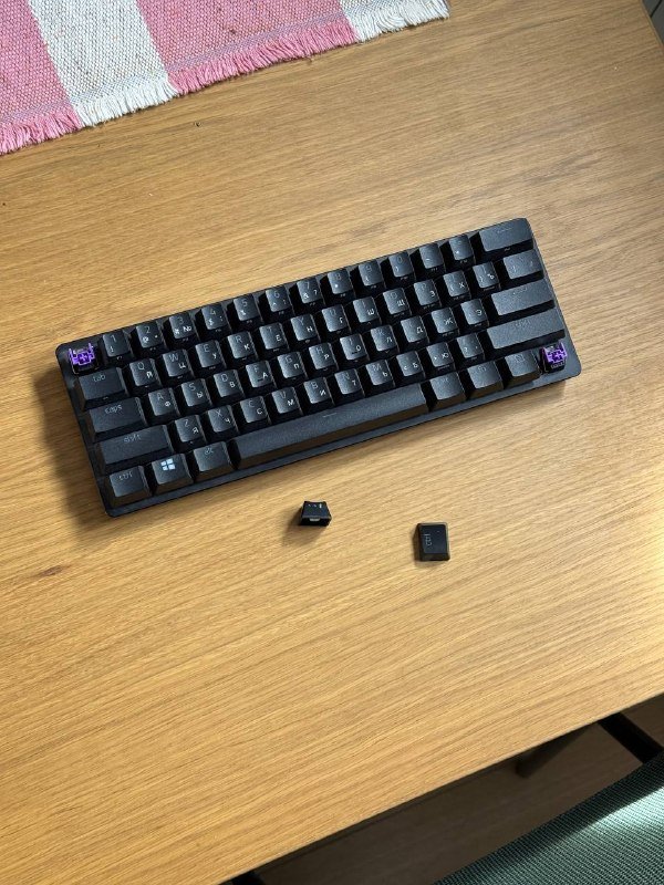 Механическая клавиатура Razer Huntsman Mini, мышь SteelSeries Sensei Ten