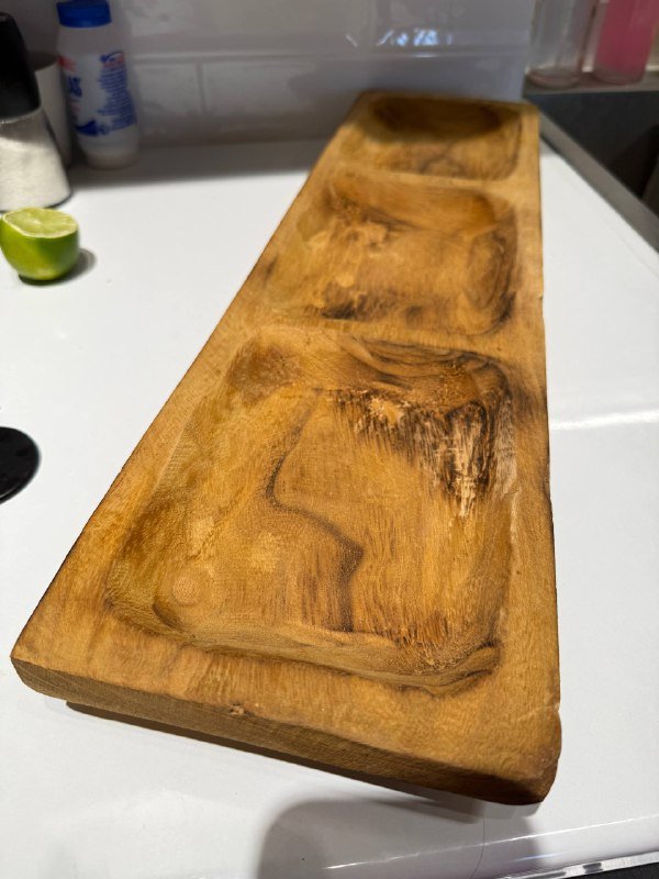 Подставка для мелочевки из натурального дерева