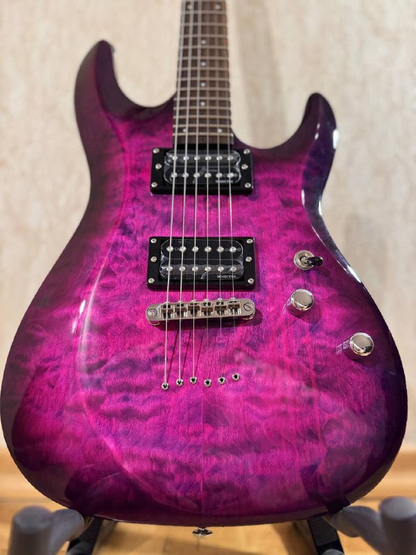 Schecter C-6 Plus guitar with accessories 6