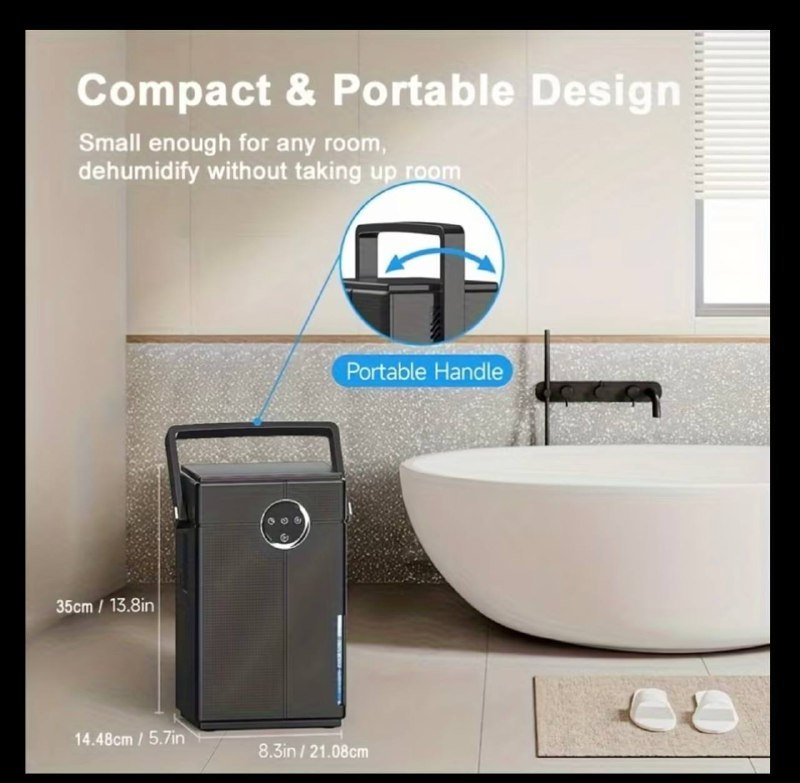 Осушитель воздуха удалитель влаги с баком 3,5 литра 3