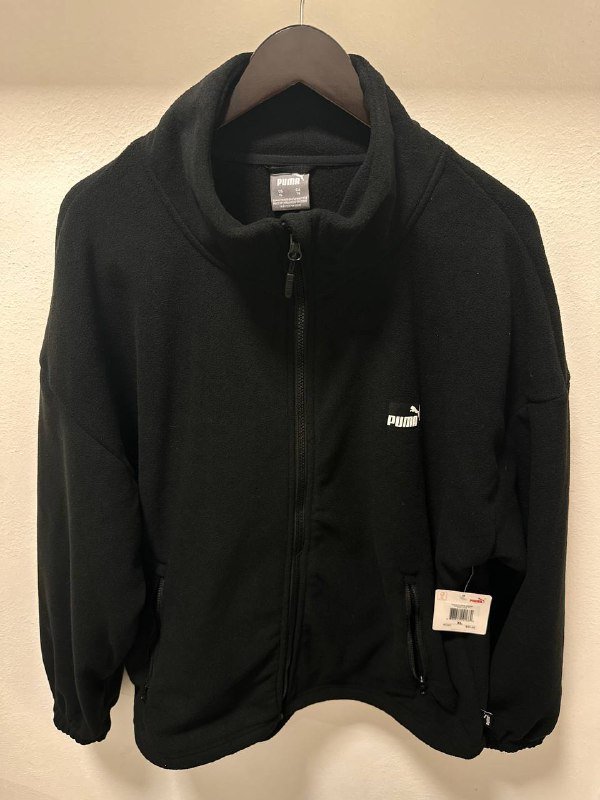 Puma Jacket Fleece Черная XL