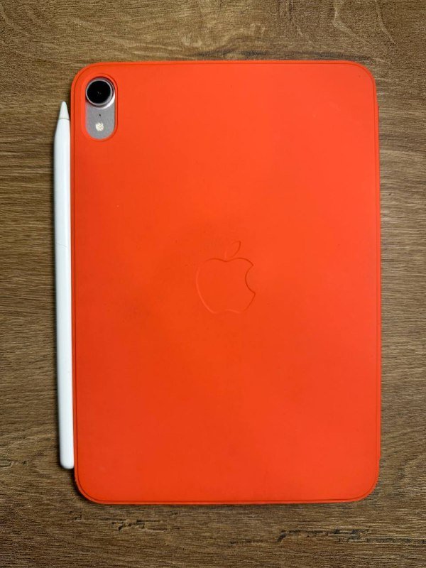 iPad mini 6 Wi-Fi 64 GB, чехол, Apple Pencil 2 3