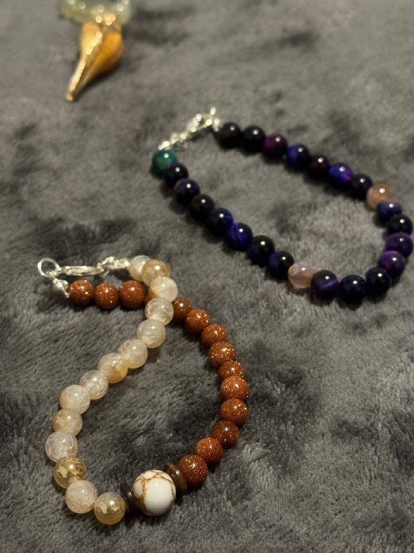 Браслеты ручной работы из натуральных камней 3