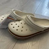 Crocs оригинал, бежевые и оливковые 1