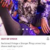 Лонгслив Stranger Things Reclaimed Vintage 4