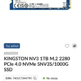 SSD Kingston NV3 1TB M.2 NVMe 1