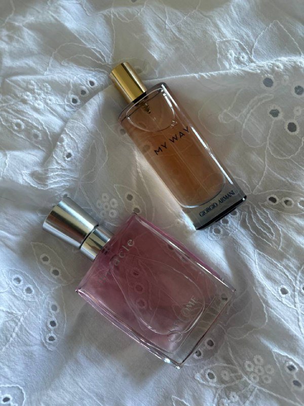 духи Giorgio Armani My Way, Lancôme Miracle