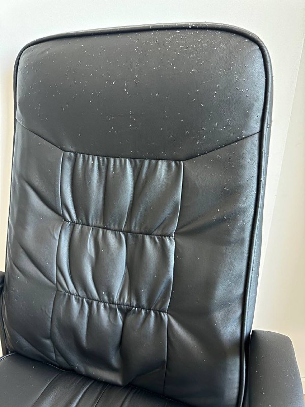 Кожаный компьютерный стул со съемным чехлом 3