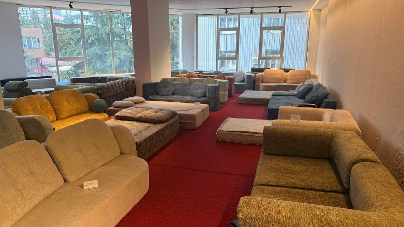 Бескаркасные ортопедические диваны с премиум-тканью 3