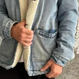 Мужская зимняя куртка шерпа ASOS 2