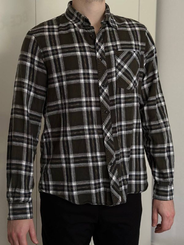 Брюки, рубашки мужские H&M, Zara 8