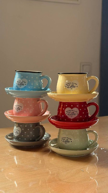 Набор из 6 чайных пар