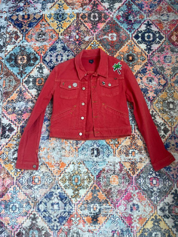 классические шорты Massimo Dutti, джинсовая куртка Pepe Jeans 4