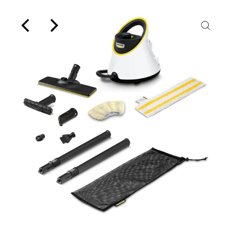 Паровой очиститель KARCHER SC 2 deluxe с насадками и вакуумным аппаратом