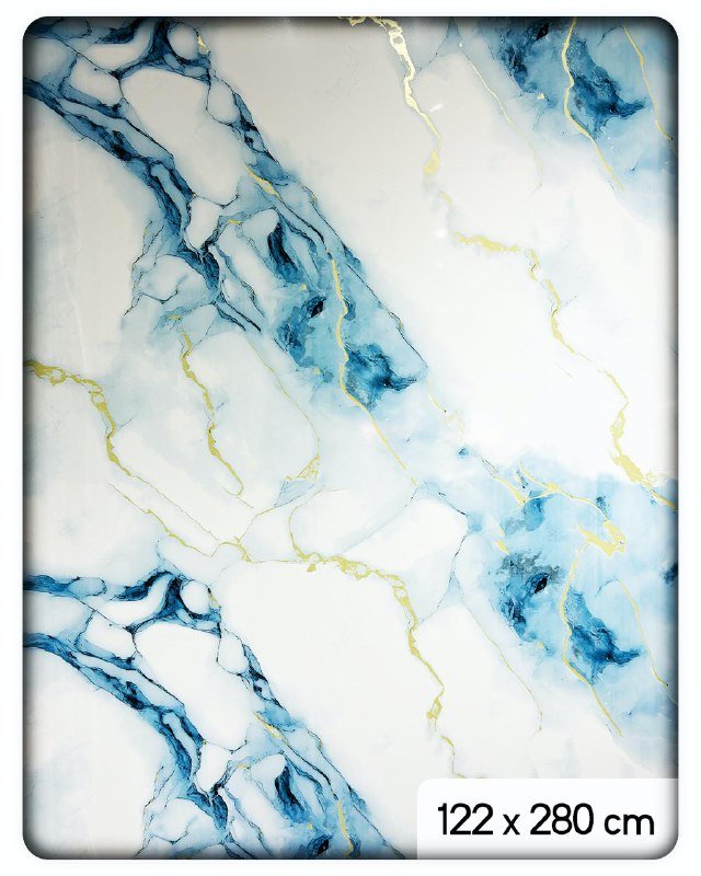 3D панели мраморные листы 122x280 см 2