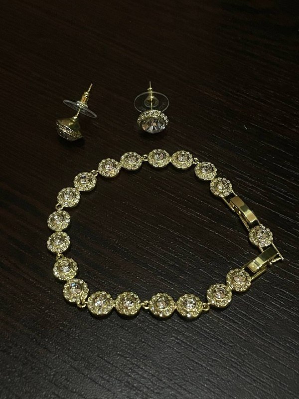 Кулон и серьги Swarovski