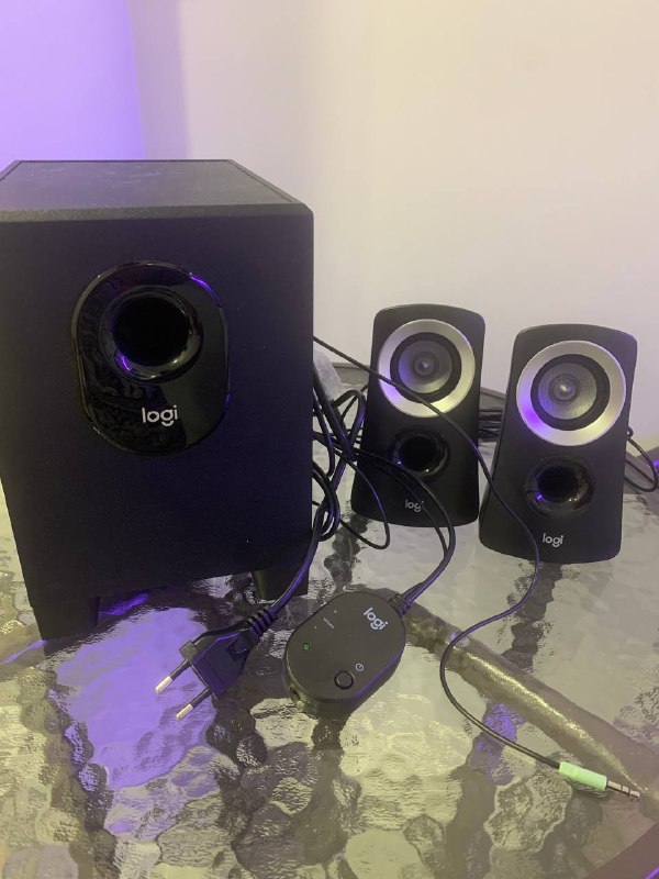 Компьютерные колонки Logitech 2.1 5