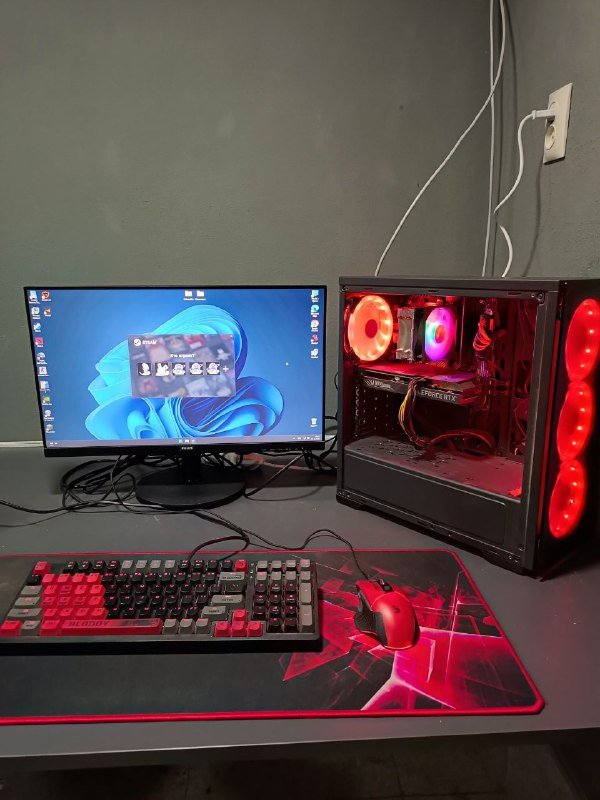 ПК i5-10400F, 16GB RAM, RTX 3050, 2TB SSD, периферия 3