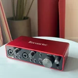 Samsung Buds FE, Focusrite 2i2, Beyerdynamic 990 Pro 7