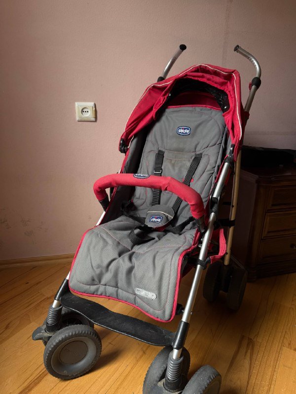 Коляска с дождевиком и теплым чехлом