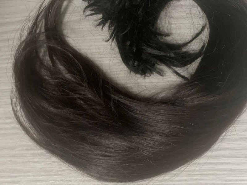 Натуральные волосы 55 см 90 грамм 2