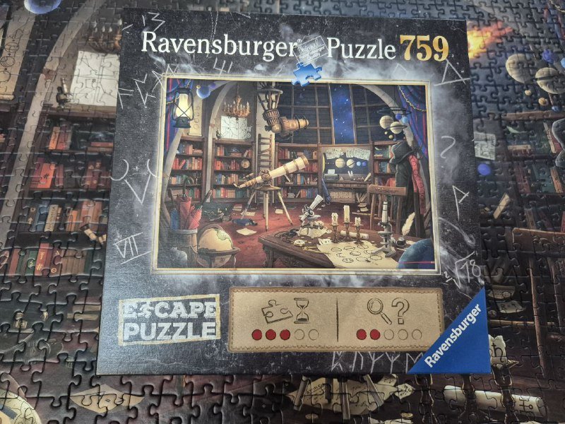 Пазл-квест Ravensburger Escape 759 элементов Обсерватория 8