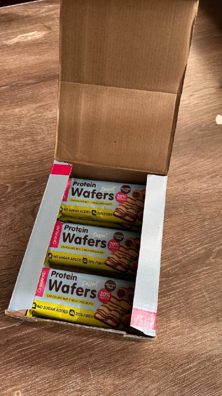 Протеиновые вафли chikalab, 7 штук 4