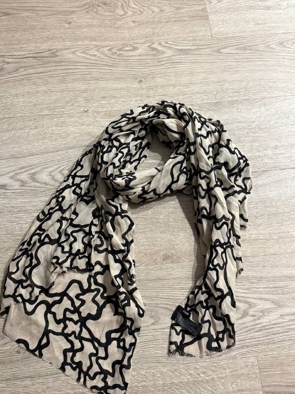 Шарфик TOUS с принтом мишками