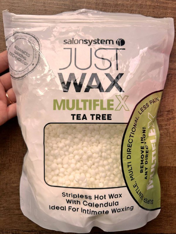 Воск для депиляции с маслом чайного дерева Just Wax