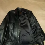 HUGO BOSS кожаная куртка 2