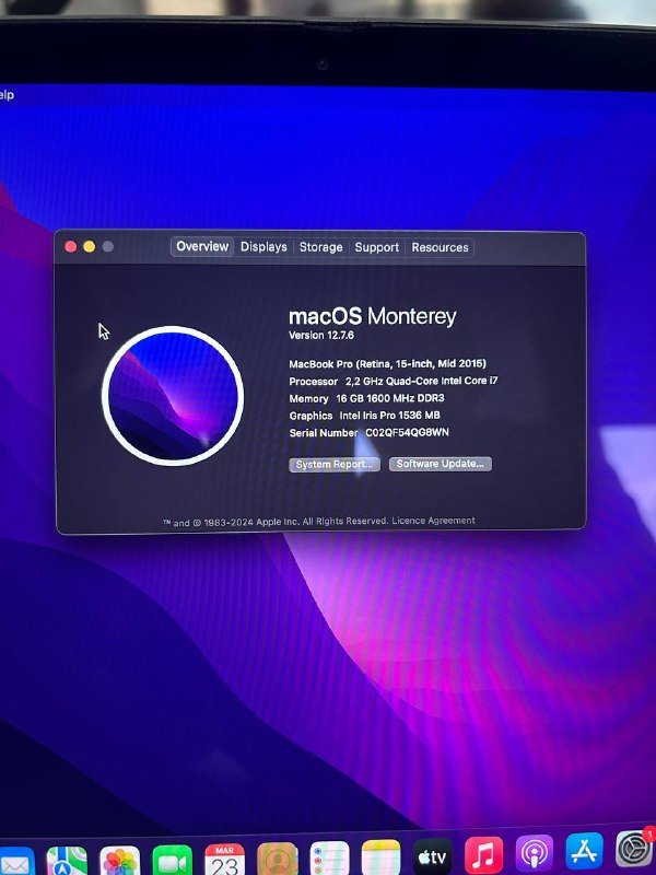 Macbook Pro 15 2
