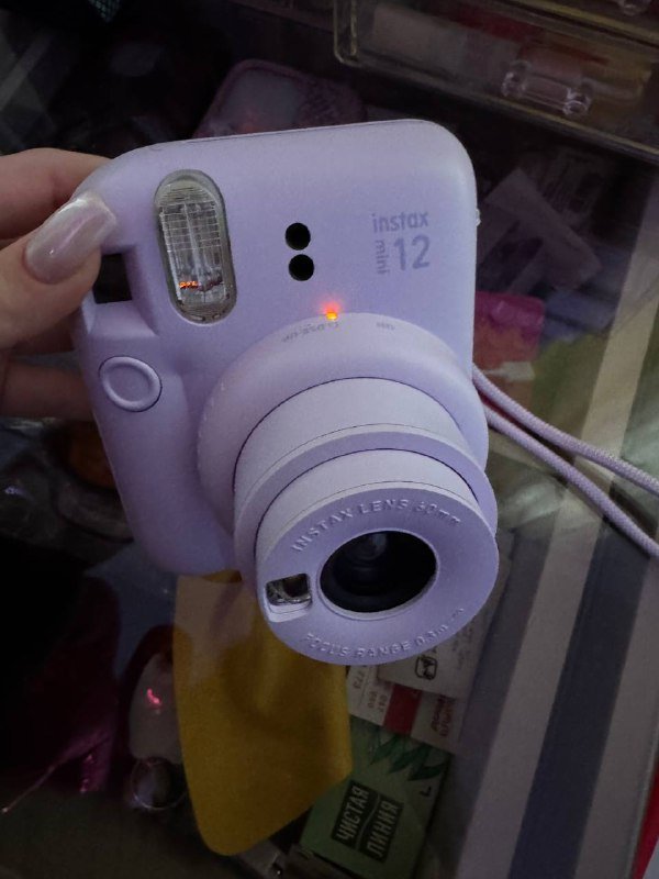 instax mini 12 фотоаппарат с чехлом 2