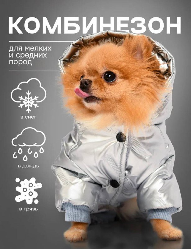 Комбинезон для собак мелких и средних пород