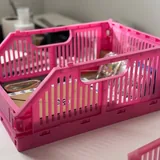 Розовые коробки-органайзеры для хранения 5