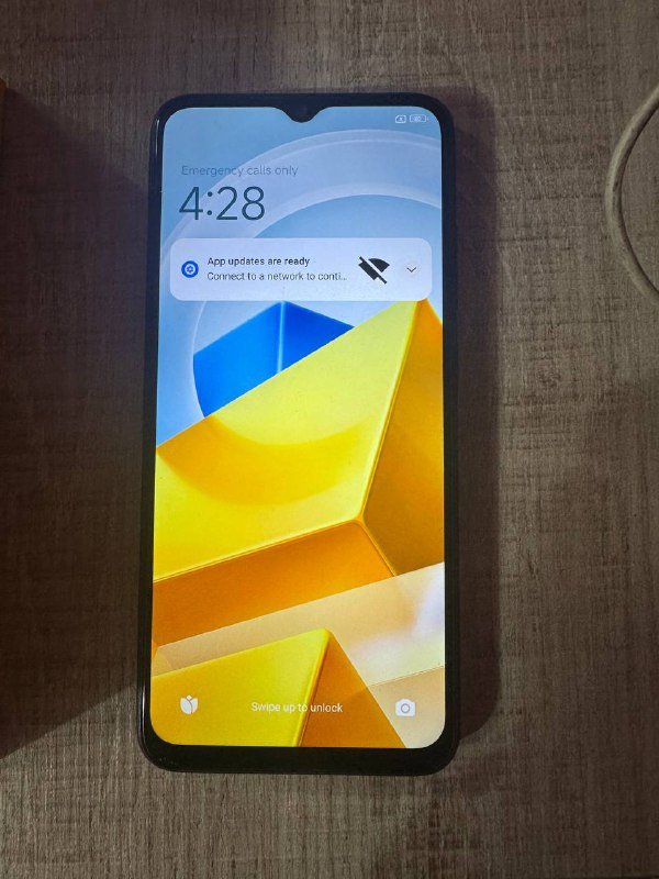 Poco M5 6+128 ГБ с коробкой и зарядным устройством 2